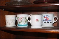 11 Shaving Mugs including 3 Germany and others