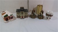 2 Music Boxes, Lighted House & more