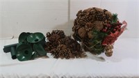 Pine Cones & Floral Accessories