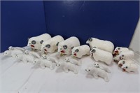 Misc Sheep & Seal Figurine Lot