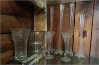Clear Glass Floral Containers
