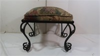 Wrought Iron Foot Stool(good condition)18"x15"x14H