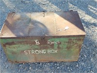 Metal Over Wood Strong Box