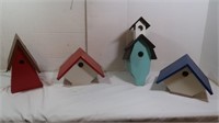 Various Handmade Birdhouses-Lot