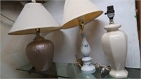 3 Table Lamps