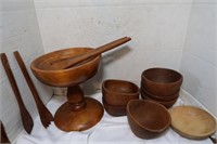 Wooden Bowls & Wooden Spoons