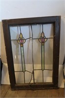 Stained Glass Leaded Window(missing glass)