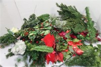 Christmas Floral Stems & Container