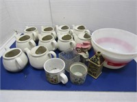 Floral Supplies-Tea Pots, Bowls & more