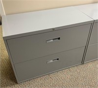 STEELCASE 2 DRAWER LATERAL FILE