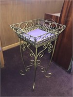 Wrought Iron Metal Stand