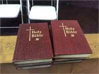 Lot of 6 Bibles