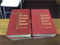 Lot of 4 New Baptist National Hymnal Books