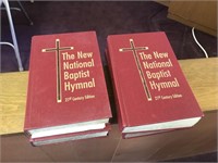 Lot of 4 New Baptist National Hymnal Books