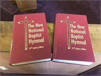 Lot of 2 New Baptist National Hymnal Books