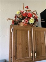 Fall Flower Arrangement- Not Cabinet
