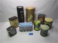 Assorted Tins