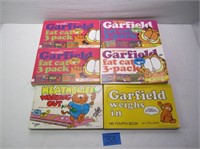Garfield and Heathcliff Comic Strip Books