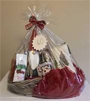 Christmas Decor Gift Basket