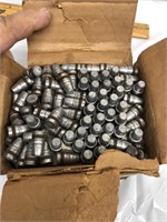 Box of lead ammo shells