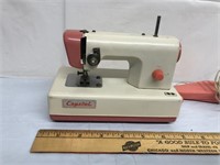 Crystal mini toy sewing machine
