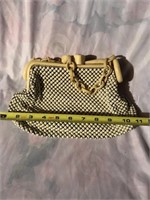 Vintage whiting Davis beaded purse