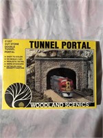 Train Tunnel Portal Woodland scenic-HO scale 1/87