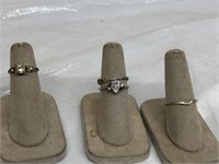 For sterling silver rings
