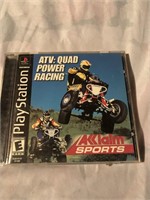 Play station ATV quad power racing