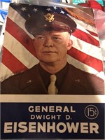 Rare general Dwight D Eisenhower American war