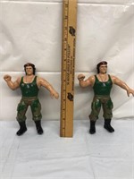 WWF wrestling LJN figures corporal Kirchner lot