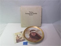 Gregory Perillo “Apache Girl” Collector Plate