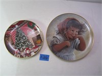 Margaret Cusak “O Christmas Tree” Porcelain Plate