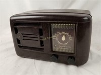 Emerson Tube Radio Clear Plastic Dial Working