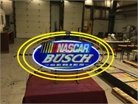 NASCAR Busch Series Neon Sign
