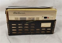 Vintage Deluxe Brand Solid State Pocket Radio