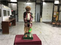 Jack Daniel's Statue in Cowboy Gear