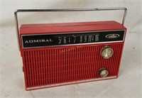 1962 Admiral 7-transistor Pocket Radio