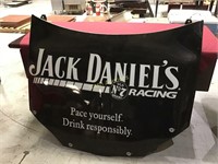 Full Sized Plastic Hood, Jack Daniel's Racing Sign