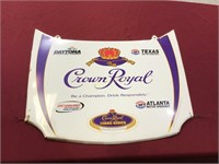 Miniature Tin Hood, Crown Royal Racing Sign