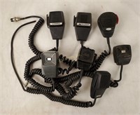 Lot Of Cb Radio Microphones - Cobra, Courier Etc.