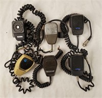 Lot Of Cb Radio Microphones - Motorola, Uniden Etc