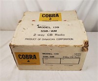 Vintage Cobra 139 Cb Radio Base Station W/ Box