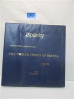 The Twelve Tribes Of Israel 1978 Signed Plate