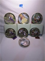 7 Kaiser Porcelain Collector Plates (7.75” dia.)