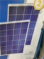 COLEMAN 100 WATT, 12 VOLT CRYSTALLINE SOLAR