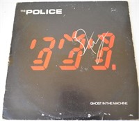 Signed Sting Police Album