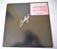 Signed Bob Segar "Like a Rock" Album.