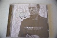 Signed Eric Clapton Chronicles CD