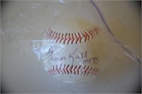 Signed George Kell HOF Baseball